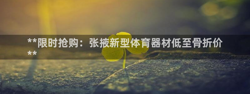 星欧娱乐平台方7O777：**限时抢购：张掖新型体育