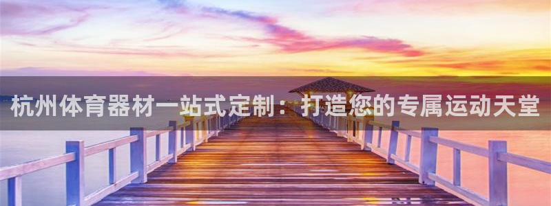 星娱乐文化传媒有限公司：杭州体育器材一站式定制：打造