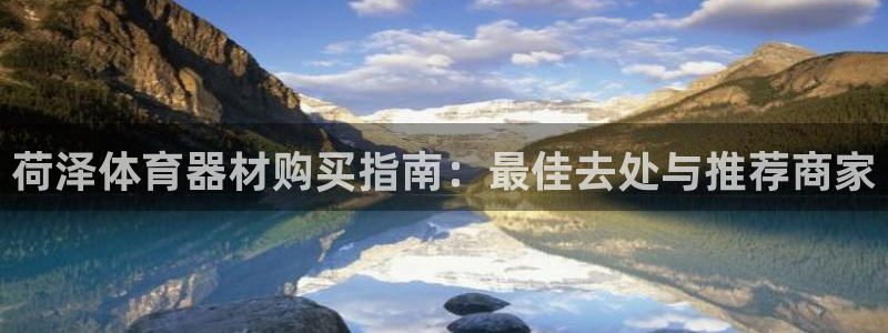 星奥娱乐集团股份有限公司怎么样：荷泽体育器材购买指南